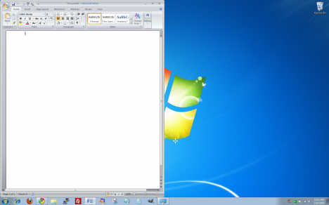 Windows snap