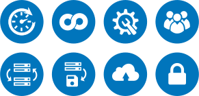 support-services-icon-collection Support services icon collection