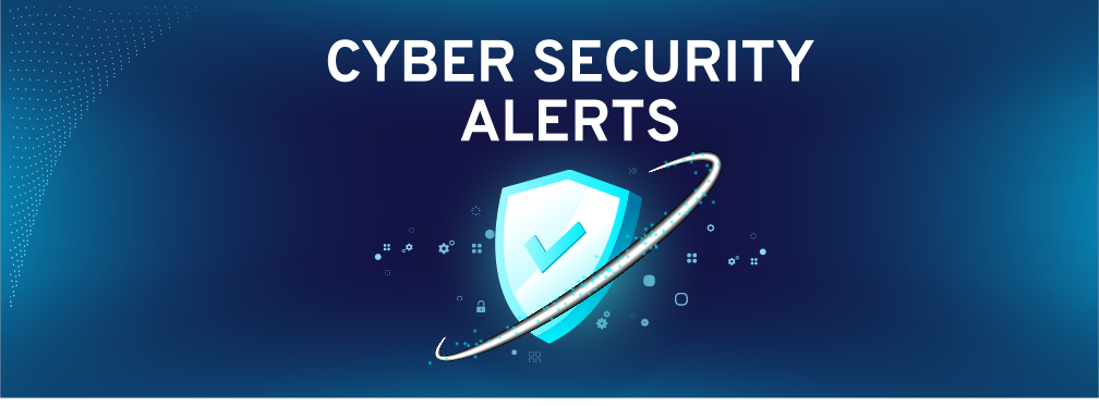 Cyber security alerts banner